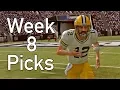 NFL Week 8 Picks Predictions ALL GAMES