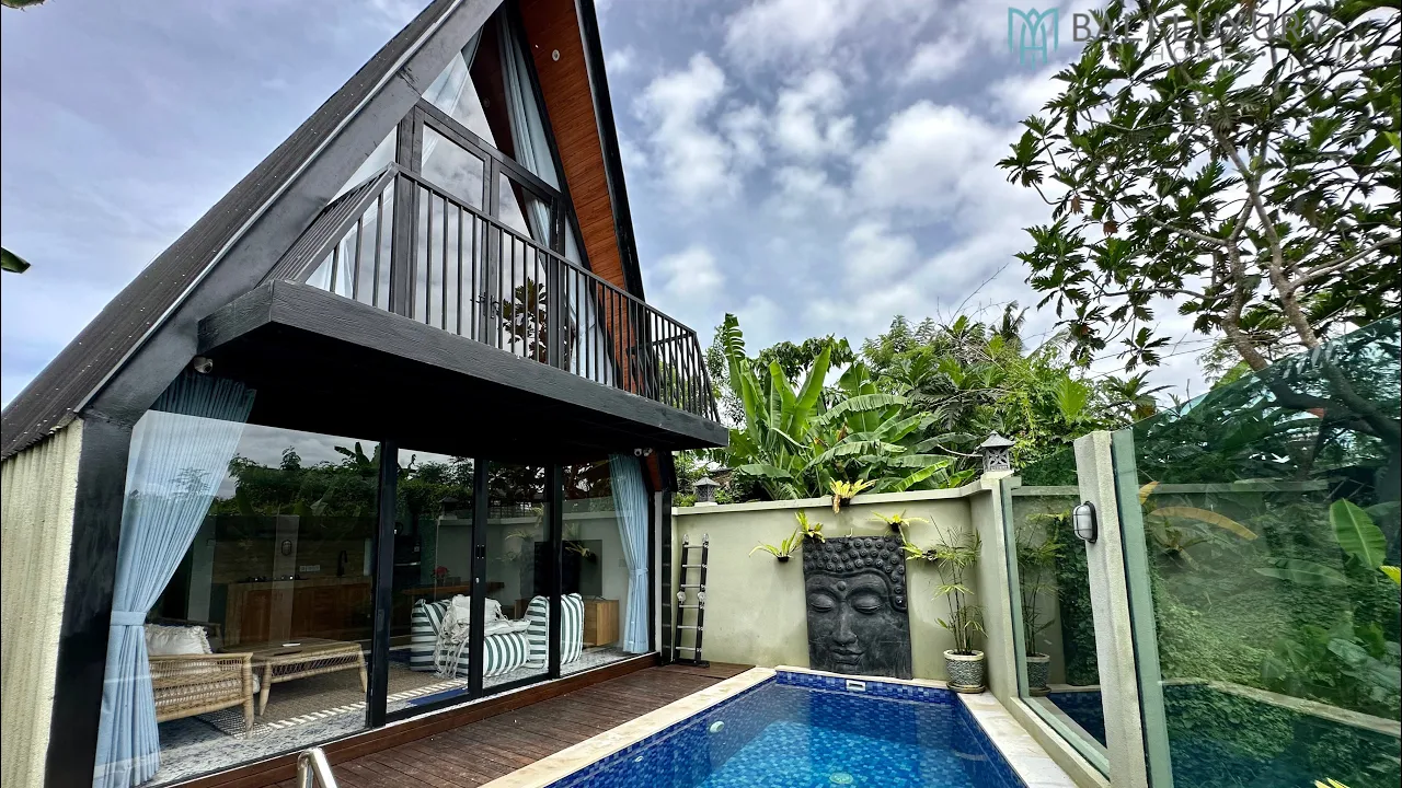 Stunning 1 Bedroom Rice Field Views Villa in Munggu, Bali - Monthly Rental