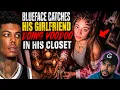 Blueface girlfriend sets up ALTAR in his Closet and gets caught