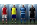 PES 2015 - EDIT ARSENAL KITS, STADIUM, RIVALS \u0026 BANNERS