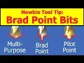 Newbie Tool Tip Brad Point Drill Bits Other Twist Bits