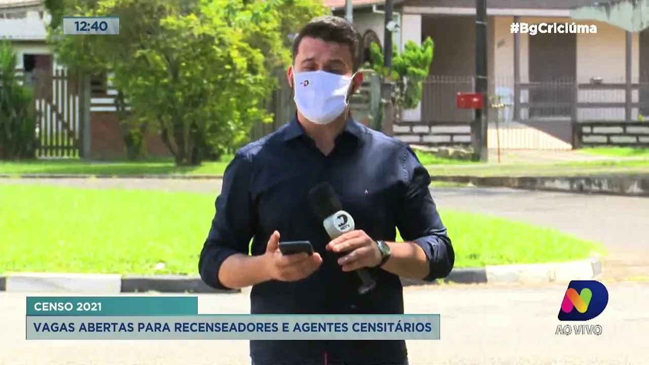 Censo 2021: IBGE contrata agentes em cidades da região Sul