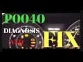 HOW TO FIX ANY CAR WITH A P0040 Code O2 Sensor Signals Swapped ERROR CODE - Fast and easy