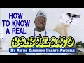 How to Know a Real Babalawo Analyzed by Babalawo Elebuibon Ifadapo Awodele the Awise of Ibese