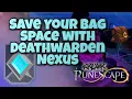 Save Your Bag Space with Deathwarden Nexus - Necromancy Pouch Runescape 3