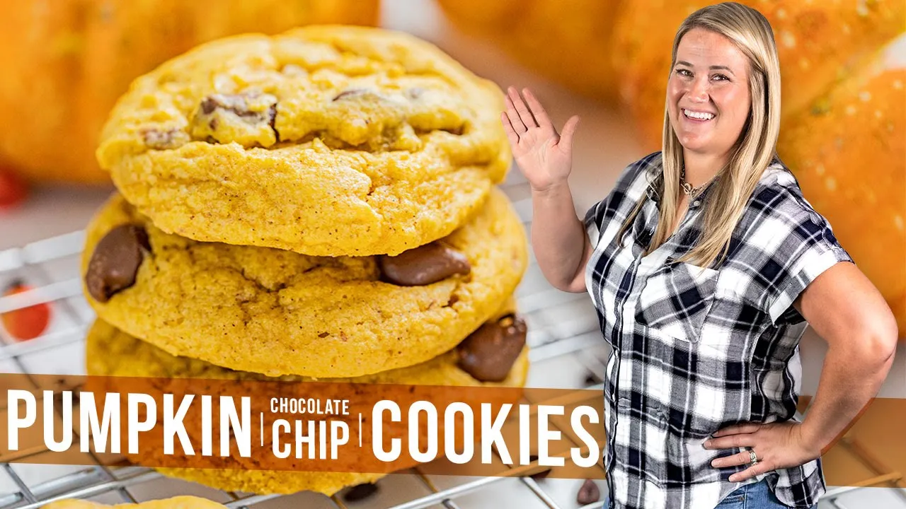 Pumpkin Chocolate Chip Cookies