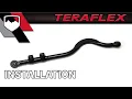 TeraFlex Install JK Monster Front Forged Adjustable Trackbar 1753418