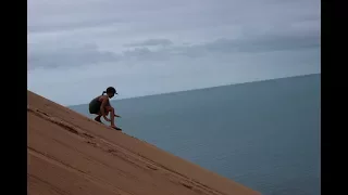 Middle PERCY ISLAND Sand boarding Episode 38 | Sailing Catalpa