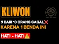 Lagu WETON KLIWON ✅ 9 dari 10 Kliwon Gagal ❌ Karena 1 Benda Ini✅ Segera Singkirkan Sebelum Rezeki Mati❌