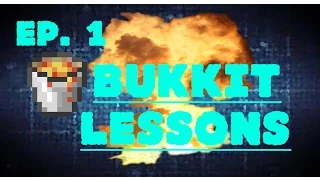 Bukkit Lessons EP 1 Basics - Coding