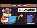 How to Export Code from Lovable
