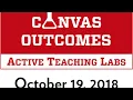Active Teaching Lab - Canvas Outcomes Tool