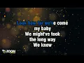 Teddy Swims - You're Still The One - Karaoke Version from Zoom Karaoke