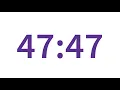 60 minute countdown silent