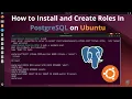 How to Install and Create Roles PostgreSQL on Ubuntu Easiest Way to Install PostgreSQL on Ubuntu