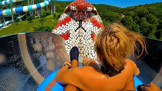 King Cobra Tube Race 🐍 Oasis Waterpark Alaçatı 🇹🇷