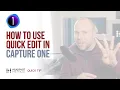 The Fastest Way to Edit in Capture One - Headshot Method Quick Tip