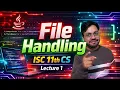 File handling in Java ISC 11th 12th CS YP Computer Classes
