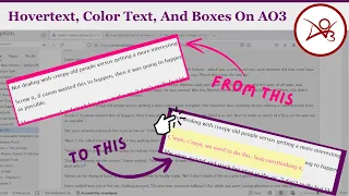 AO3 Skins Hovertext Tutorial