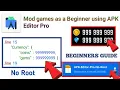 How to install and use APK Editor Pro Mod games with APK Editor Pro No Root