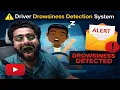 Real time Driver Drowsiness Detection System using OpenCV Python Computer Vision Projects