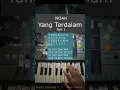 Lagu Yang Terdalam NOAH Tutorial Piano Keyboard Pianika With Numbers #shorts