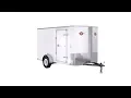 Carry-On Enclosed Trailer 6-ft x 12-ft