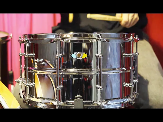 Caixa Ludwig Supralite LW0814SL Steel Shell 14x8