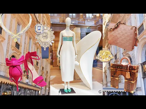 Download MP3 Shopping in Milan: DIOR, LV, GUCCI, JIMMY CHOO, BOTTEGA VENETA, PUCCI... Luxury Shopping Vlog 2024.