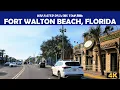 4K Drive Through Fort Walton Beach Florida Gulf Coast Vibes Scenic Streets