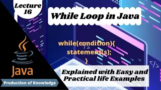 what is while loop in java While Loops in Java Java lecture 16