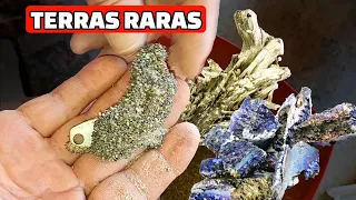 ACHAMOS UMA JAZIDA DE TERRAS RARAS (VEJA COMO É)