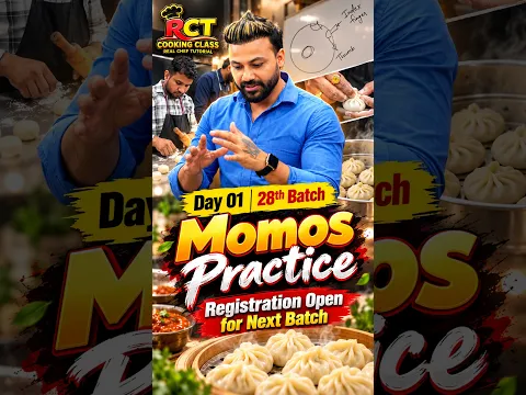 Day 01 |Momos Practice |28th Batch|RCT Class: Registration open for next Batch #shorts #momos