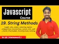 String Methods in JavaScript JavaScript Tutorial