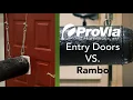 ProVia Steel Entry Doors vs Rambo Ensuring the Best Security Doors
