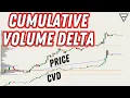 Cumulative Volume Delta - One Of The Best Orderflow Trading Tools