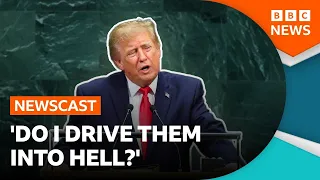 Will Trump "Annihilate" Or "Negotiate" With Iran? | BBC Newscast