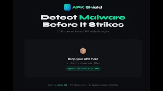 APK Shield Android APK Malware Detection System using Machine Learning