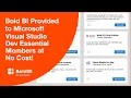 Bold BI Is Now Part of Microsoft Visual Studio Dev Essentials