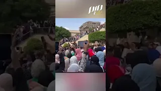 من جامعة القاهرة بالروح بالدم نفديك يا أقصى 