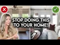 10 REASONS YOUR HOME LOOKS CHEAP INTERIOR DESIGN MISTAKES