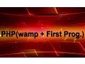PHP Programming in Hindi Using WAMP Server