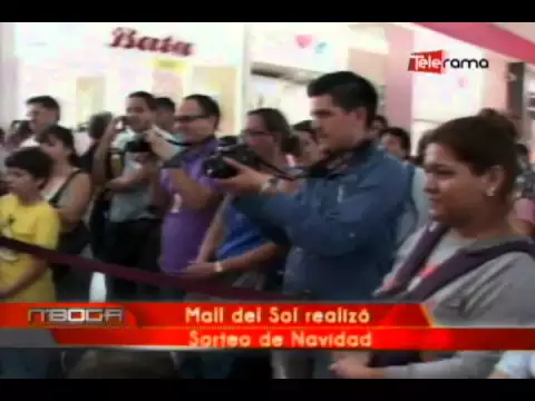 Mall del Sol realizó sorteo de navidad
