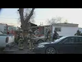 Firefighters battle mobile home fire in Spokane Valley
