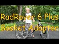 RadRover 6 Plus Basket Adapter