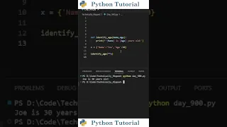 Unpacking a Dictionary as Function Arguments in Python Python Tutorial