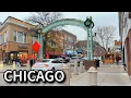 Chicago Walk Logan Square Autumn Walking Tour On Wednesday November 19 2025 4K