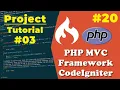 CodeIgniter PHP C Project Tutorial Step-by-Step