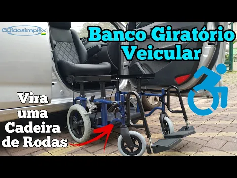 Download MP3 Banco Giratório Veicular - PCD - Idosos - Cadeirantes