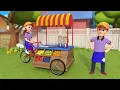 Red Light Green Light | Little Angel - Kids Cartoons & Songs | Healthy Habits for kids